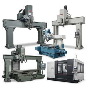 Fresadora de Pórtico BT50 de un Solo Husillo, Tipo Puente de Alta Resistencia, CNC para Metalurgia, Piezas Grandes, Precisión, Venta Directa de Fábrica - Product Image 3