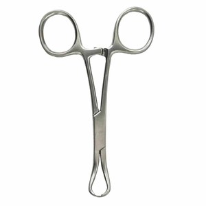 คีมหนีบผ้าหลังผ่าตัดขนาด5.25นิ้วทำจากสแตนเลสใช้ในโรงพยาบาล - Product Image 5