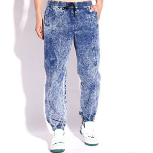 Pantalons de sport décontractés de couleur unie Jogger Pantalon de survêtement à vendre Meilleur vendeur Hommes Acid Wash Jogger à prix raisonnable - Product Image 1