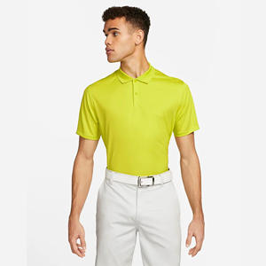 Camiseta transpirable de 100% poliéster para hombre, Polo de Golf con solapa de 2 botones, rendimiento de Cactus brillante - Product Image 1
