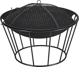 High Quality Outdoor Garden Metal <b>Fire</b> <b>Pit</b> for BBQ & <b>Camping</b> Outdoor Heating Premium Design Newly Designed Black Color <b>Fire</b> <b>Pit</b> - Product Image 5