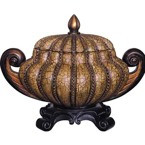 Latest Metal Cremation Urns for Funeral Supplies New Design Metal Urns Traditional Designer Metal <b>Keepsake</b> Urns Premium Quality - Product Image 2