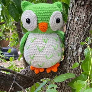 PATRÓN DE CROCHET en China - Aldric the Lovely Owl - Amigurumi Pattern Crochet Stuffed Animal Doll - Product Image 2