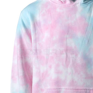 2024 mode Streetwear cravate teinture gros sweats à capuche conception personnalisée hommes cravate teinture sweats à capuche à vendre - Product Image 3