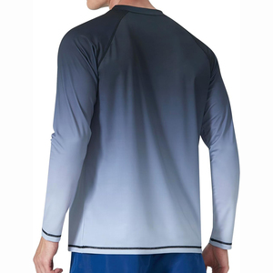 Nueva llegada de alta calidad precio barato unisex hombres camiseta con logotipo personalizado impresión hombres manga larga hombres camisetas personalizadas - Product Image 2