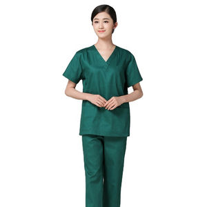 Tenues médicales d'infirmière d'hôpital, ensembles de blouses médicales en tissu polyester léger, uniformes pour le personnel de santé - Product Image 1