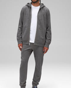 Tendencia Nueva ropa deportiva Cremalleras Sudadera con capucha ajustable única para hombres Nueva chaqueta de ajuste moderno suave y cómoda para hombres - Product Image 1