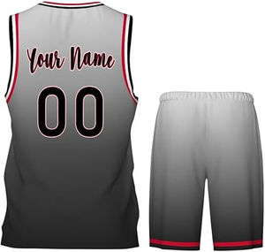 Uniforme de basket-ball à coupe ajustée, conçu pour un jeu actif, avec tissu respirant, confort extensible et design léger. - Product Image 2