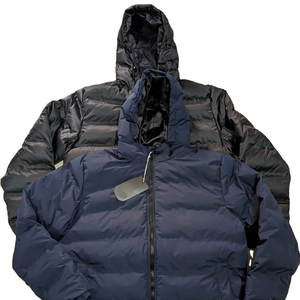 Vêtements chauds d'hiver à capuche chauffants pour hommes Veste rembourrée décontractée avec fermeture éclair Quantité en vrac et haute qualité Grossiste Bangladesh - Product Image 4
