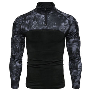 Vêtements de sport Rash Guard Chemises de compression personnalisées Séchage rapide Rash Guard Vêtements de sport pour hommes Chemise de compression à manches longues pour hommes - Product Image 1