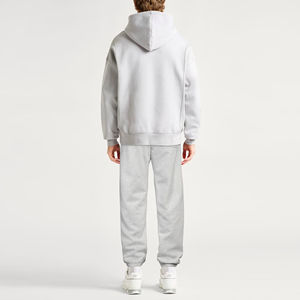 Vente en gros de pantalons de survêtement à jambes larges en coton, solides, chauds, respirants, à séchage rapide, pour fitness, jogging, taille élastique, entraînement pour hommes - Product Image 3