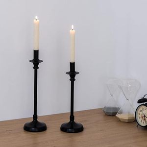 Good Sale High Quality <b>Black</b> Powder Coating Metal Candle Holder Iron Decorative <b>Candlestick</b> for Home Decor Luxury Candle Vessel - Product Image 4