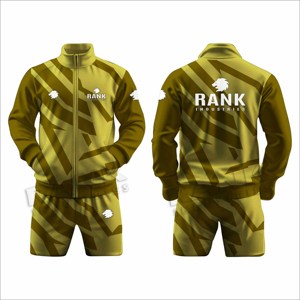 ชุดวอร์มผู้ชายแบบสั่งทำพิเศษสำหรับฤดูใบไม้ร่วงปี 2026 กางเกงขาสั้นคุณภาพสูง ผลิตจากผ้าโพลีเอสเตอร์ผสมฝ้าย สีสันตามสั่ง ระบายอากาศได้ดี - Product Image 3