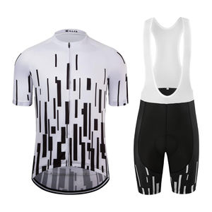 Ropa de rendimiento de ciclismo para hombres y mujeres, camisetas personalizadas, pantalones cortos y baberos, ligeros, transpirables y elegantes - Product Image 1