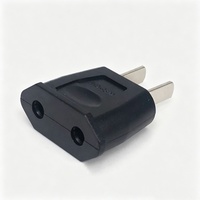 Adaptateur de voyage UE vers US disponible en OEM, adaptateur secteur mural 6A, mini convertisseur de prise pour voyages à l'étranger, commande en gros