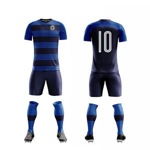 Fournisseur en gros d'uniformes de football, vêtements d'équipe haut de gamme, ensemble maillot et short, personnalisation de la marque, léger, respirant, séchage rapide pour les commandes en gros - Product Image 3