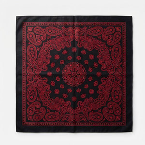 Bandanas de mode personnalisés en coton, foulards imprimés, couvre-cheveux, accessoires de sport et de plein air pour hommes, femmes et usage quotidien - Product Image 1