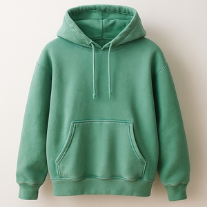 Vente en gros de vêtements décontractés pour hommes, sweat à capuche délavé à l'acide de style basique pour hommes, sweat à capuche de meilleure qualité coupe ajustée - Product Image 1