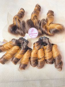 Precio al por mayor Paquetes rizados Pixie vietnamita de alta calidad Cabello humano 100% Sin procesar Sin enredos Sin derramamiento de trama genius - Product Image 5