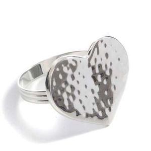 Best Selling Wedding Tableware Decoration Napkin Ring Handmade Silverware <b>Mirror</b> Polished Metal Steel - Product Image 4