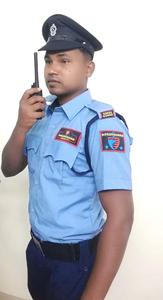 Professional Stylish Sky <b>Blue</b> Security Guard Uniform Comfortable <b>Shirt</b> for Use - Product Image 5