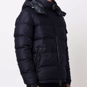 Veste bouffante d'extérieur à manches longues avec capuche pour hommes de haute qualité prix raisonnable vestes d'hiver à vendre - Product Image 2