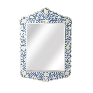 Espejo de madera personalizable de estilo moderno enmarcado montado en la pared decoración del hogar para dormitorio o baño - Product Image 4