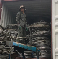 Vente en gros Premium 6063 ferraille de fil et de câble en alliage d'aluminium ferraille de fil d'enroulement en aluminium en vrac exportant dans le monde entier