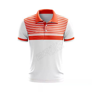 Jersey informal de verano personalizado para hombre, manga corta, tejido liso, botones para camisa, estilo deportivo callejero, jersey de gran tamaño, ropa de golf - Product Image 4