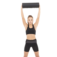 Coussin de rouleau en mousse PU légère, imperméable, recouvert de cuir, en tissu non tissé à mémoire de forme, pour équipement sportif et fitness sain