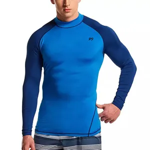 Жилет Мужской Быстросохнущий, рубашка для плавания с длинными рукавами и защитой от ультрафиолета, одежда для серфинга и фитнеса