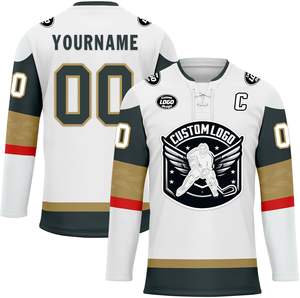 Factory Direct Custom Ice <b>Hockey</b> Jerseys Sublimated Breathable Durable Stretchable Jerseys for Team Practice & Official Matches - Product Image 1