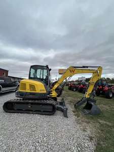 Miniexcavadora Wacker Neuson EZ50 de Alto Rendimiento, Diésel, 5 Toneladas, Excavadora Compacta de Giro Cero para Construcción, en Venta - Product Image 2