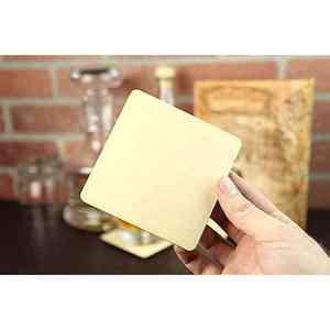 Diseño personalizado hecho en La India posavasos personalizado madera de nogal forma personalizada artesanía en la India con calidad de exportación - Product Image 3