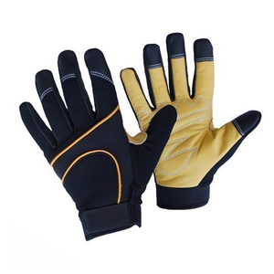 ถุงมือกลศาสตร์ทนทานต่อการบาดระดับ5, ถุงมือป้องกันรังสียูวีกันลื่นระบายอากาศได้เพื่อความปลอดภัยสวมใส่สบาย - Product Image 5