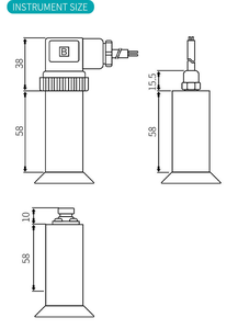Transmetteur de pression sanitaire haute précision Sortie 4-20MA pour capteur de pression d'air et de gaz pour les applications critiques - Product Image 4