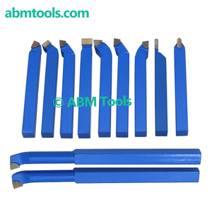 Herramientas de torneado soldado de carburo, Juego de 11 Uds. - Product Image 1