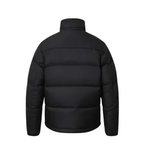 เสื้อแจ็คเก็ตพัฟเฟอร์สีดำคลาสสิกแบบควิลท์สำหรับฤดูหนาว - Product Image 3