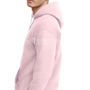 Sudadera con Capucha para Hombre de Último Diseño, Hecha en Pakistán, Ropa Urbana Básica, Mezcla de Algodón, Sudadera con Capucha para Hombre de Alta Calidad para Venta en Línea - Product Image 3