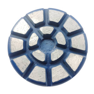 Lavina Compatibel <span class=keywords><strong>3</strong></span> Inch Superdik Zonnig Segment Diamant Slijpschijf Hoge Haaklus Back Voor Betonnen Terrazzo Oem - Product Image 2