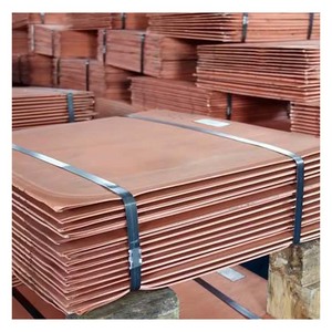 Cátodo de cobre de alta calidad 9999 por ciento de pureza para uso industrial Fundición Refinación y aplicaciones eléctricas en suministro a granel - Product Image 3