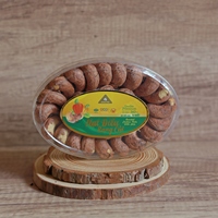 Nueces de Anacardo Tostadas Premium de Vietnam W180 163g, Caja de Regalo Ovalada, Certificación ISO, Sabor Cremoso y Salado, Marca Dong Phu, 12 Meses de Caducidad