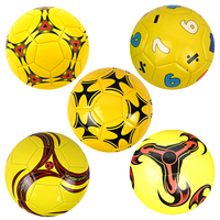 Nouveau style, ballon de football léger, durable, écologique, confortable en PVC/PU/TPU, tailles 1-5, entraînement professionnel, match, bleu, personnalisé