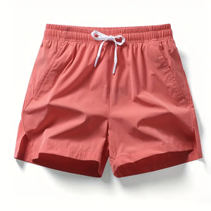 2025 été mode hommes Cargo Shorts de bain personnalisable plaine Six XL taille quatre voies tissu extensible DHL FedEx expédition - Product Image 1