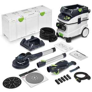 เครื่องขัดผนังไฟฟ้า WUALITY NEWFestool LHS 2 225 CT M 36-Set กำลังไฟ 400 วัตต์ ขนาด 225 มม. 8.8 นิ้ว พร้อมไฟ LED ใช้ไฟจากปลั๊ก รับประกัน 3 ปี พร้อมตะขอแขวน - Product Image 5