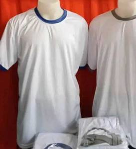 Camisetas de manga corta de algodón suave de verano Casual cuello redondo Camisetas básicas camisas Ringer ropa camiseta - Product Image 4