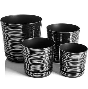 Jardinière galvanisée à l'aspect vintage fabriquée par Rael en fer galvanisé pour la décoration de la maison, du bureau et du jardin. - Product Image 4