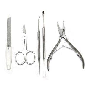 Podologie Chiropode Instrument Manucure Pédicure Toe Nail Cantilever Clipper Nipper Ensemble de 11 Pcs Podologie Ciseaux Scalpel Poignée - Product Image 3