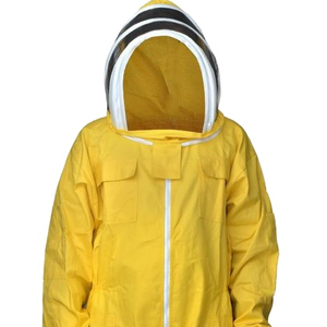 Venta al por mayor Apicultor Velo Traje Elástico Proveedor Starter Kit Bee Queen Smoker Brush Velo Traje Ropa de Trabajo Traje General - Product Image 2