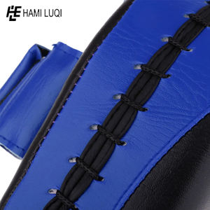 Coussinets personnalisés OEM Muay Thai Kick Pad Protecteur de boxe Rembourrage lourd Coussinets thaïlandais Arts martiaux Offre Spéciale d'entraînement Taekwondo - Product Image 6